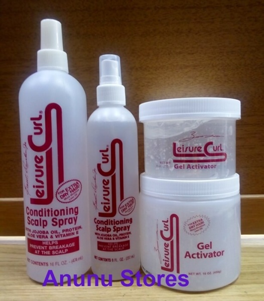 Leisure Curl Scalp Spray & Curl Activator for Extra Dry Hair